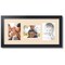 ArtToFrames Collage Photo Picture Frame with 3 - 5x7 inch Openings, Framed in Black with Over 62 Mat Color Options and Plexi Glass (CSM-3926-114)